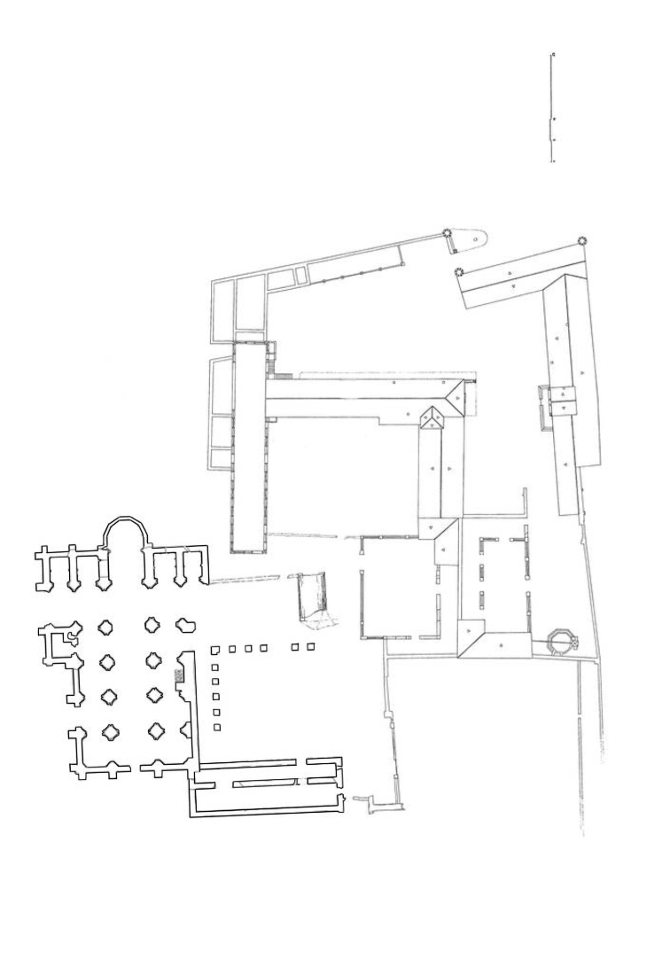 Plano mpnasterio de Matallana